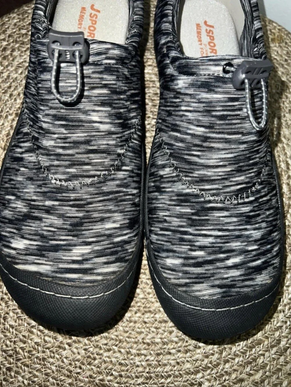 J Sport by Jambu Clave Women's Shoes, Size 9 (New) Gray with black. - Picture 8 of 9